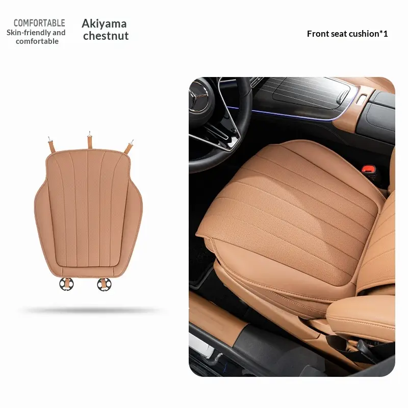 Car Seat Cushion Suitable For All Four Seasons Breathable Perforated Seat Pad