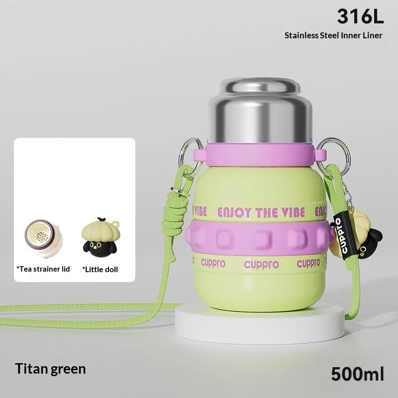 CUPPRO Insulated Water Bottle And High Capacity For Women