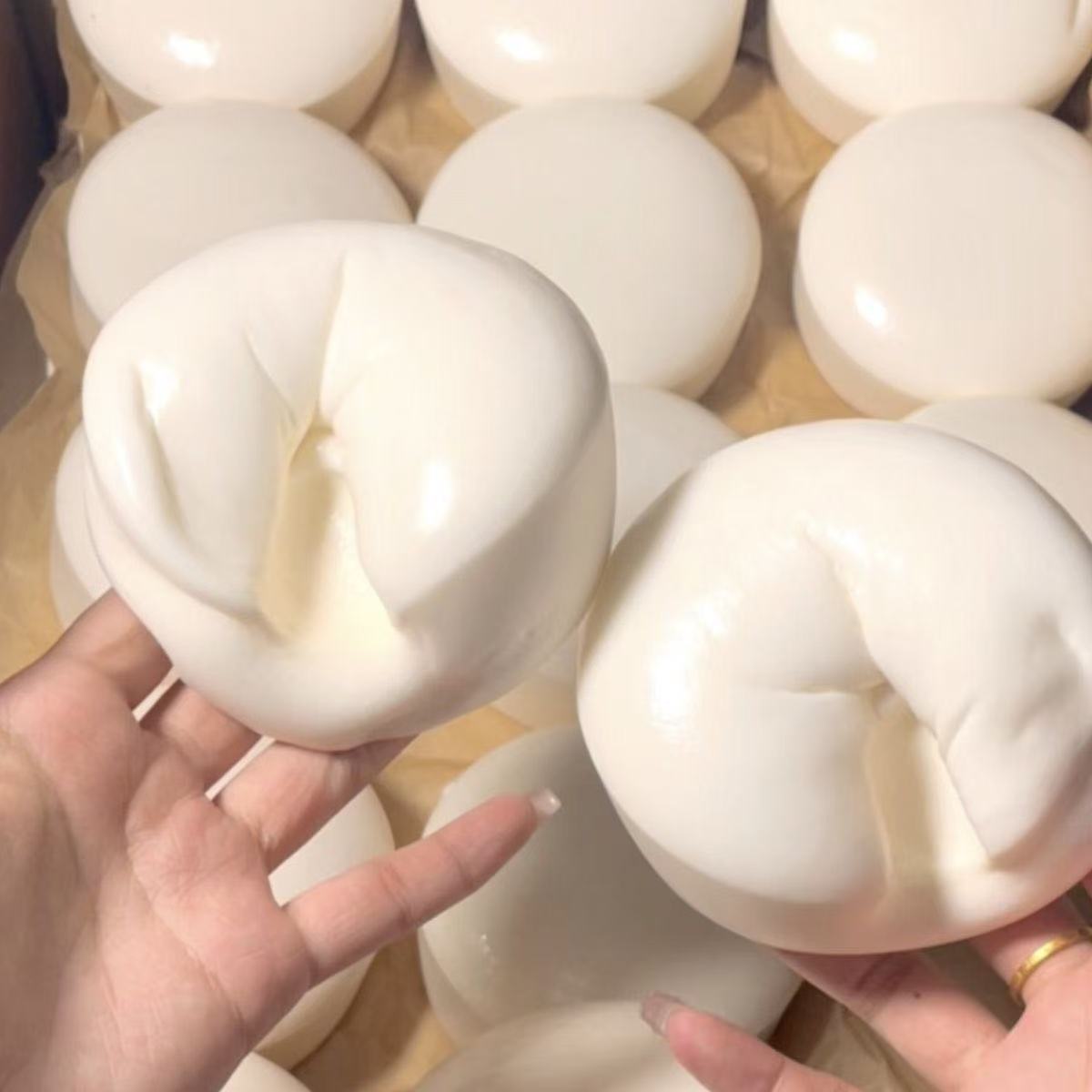 Yogurt Cake Slow-rebound Stress-relief Toy