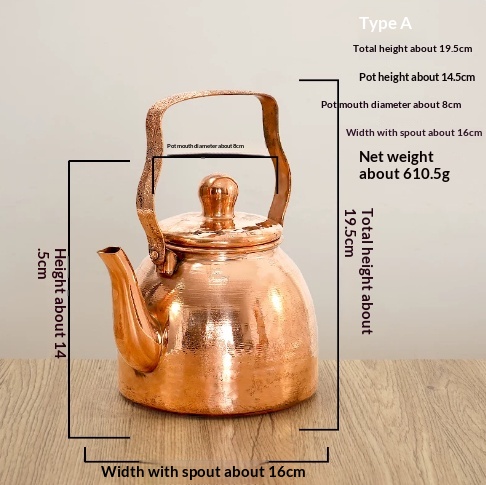 Portable Teapot For Making Butter Tea And Tsampa Ethnic-style Water Kettle