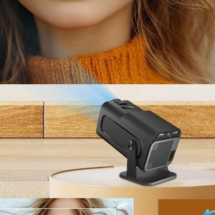 Projecteur portable ultra HD 4k pour la maison