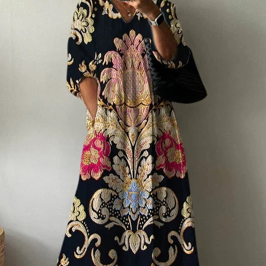 Sweet V-Neck Womens Dress New Arrival