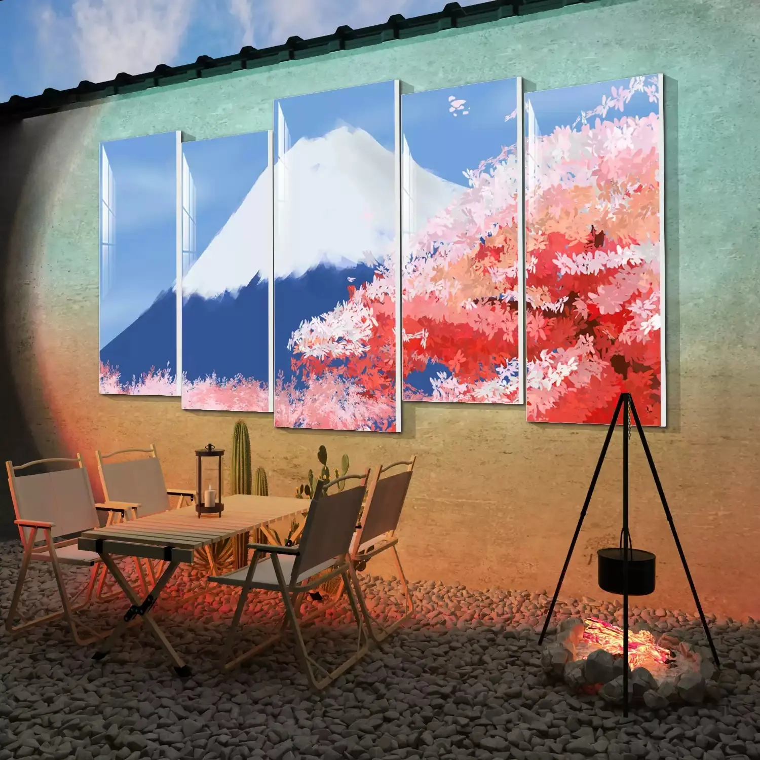 Japanese Restaurant Sushi Wall Hanging Poster