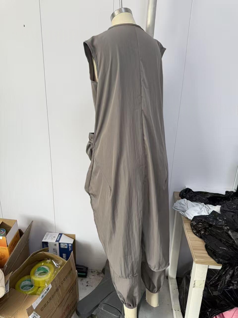 3D-cut resort set, model wearing final lifestyle photo showing complete co-ord