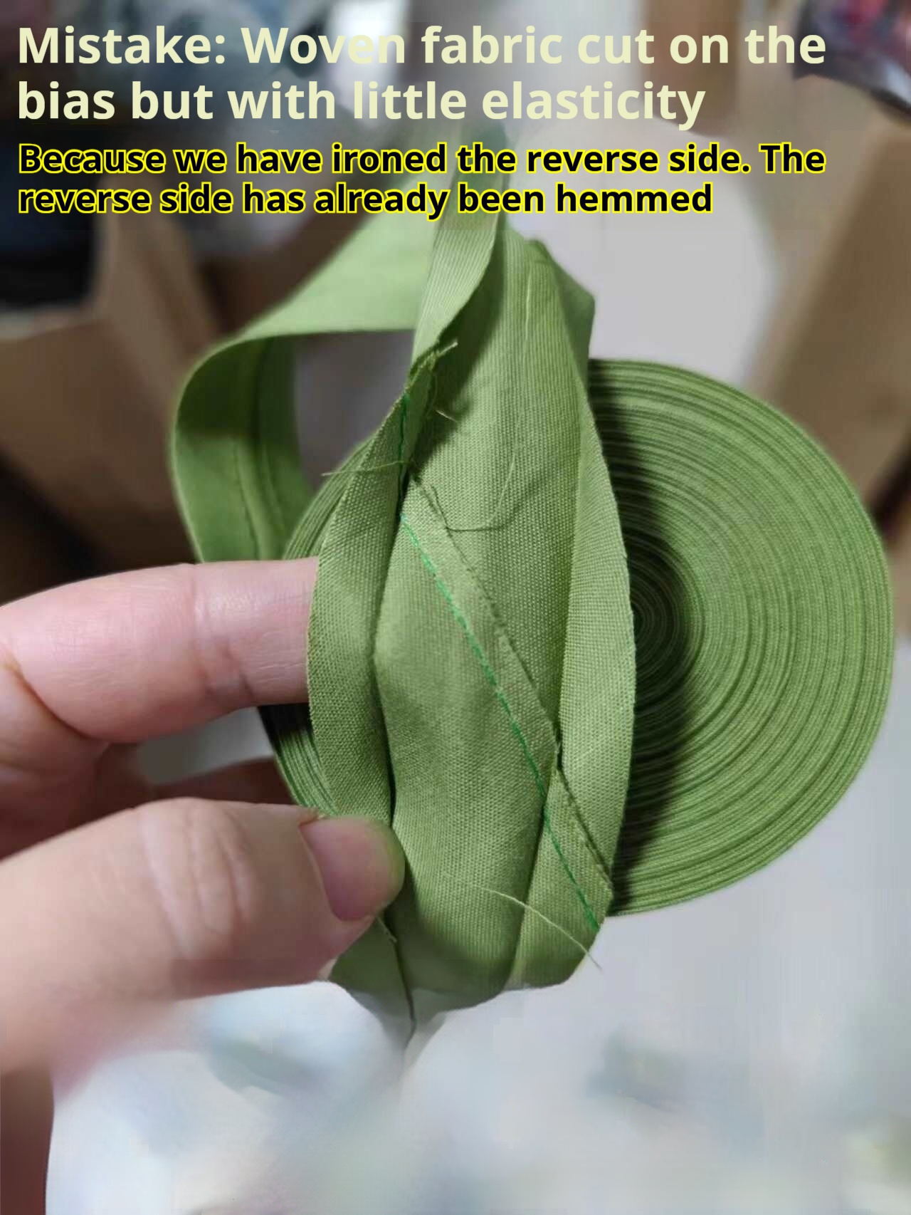 25 Cm Hand-woven Twill Binding Strip For Bed Sheets
