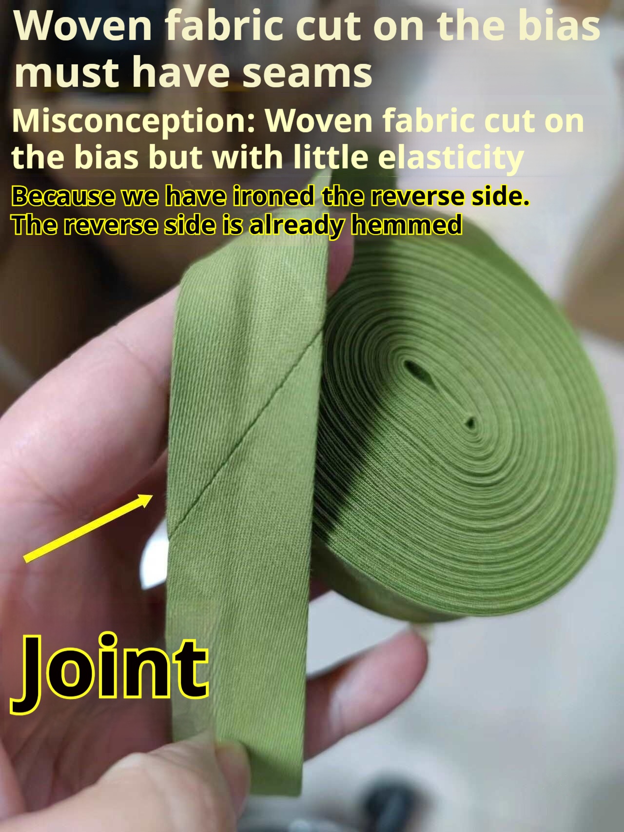 25 Cm Hand-woven Twill Binding Strip For Bed Sheets