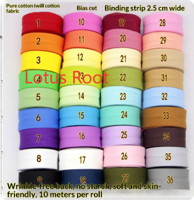 25 Cm Hand-woven Twill Binding Strip For Bed Sheets