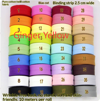 25 Cm Hand-woven Twill Binding Strip For Bed Sheets