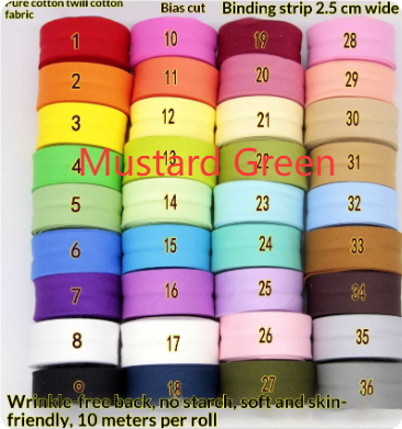 25 Cm Hand-woven Twill Binding Strip For Bed Sheets