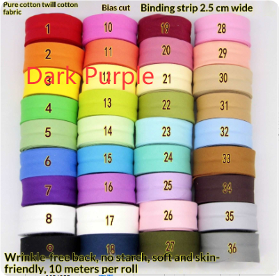 25 Cm Hand-woven Twill Binding Strip For Bed Sheets