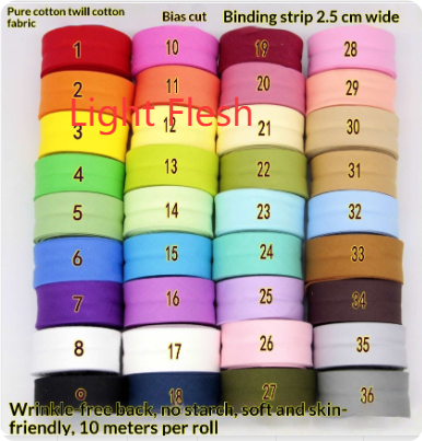 25 Cm Hand-woven Twill Binding Strip For Bed Sheets