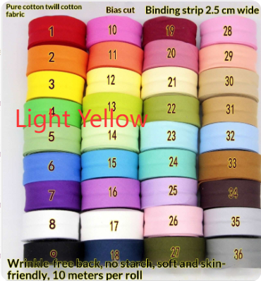 25 Cm Hand-woven Twill Binding Strip For Bed Sheets