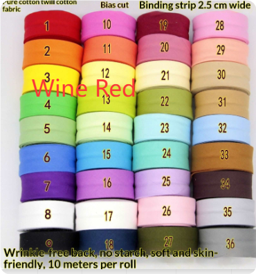 25 Cm Hand-woven Twill Binding Strip For Bed Sheets