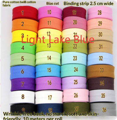 25 Cm Hand-woven Twill Binding Strip For Bed Sheets