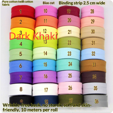 25 Cm Hand-woven Twill Binding Strip For Bed Sheets