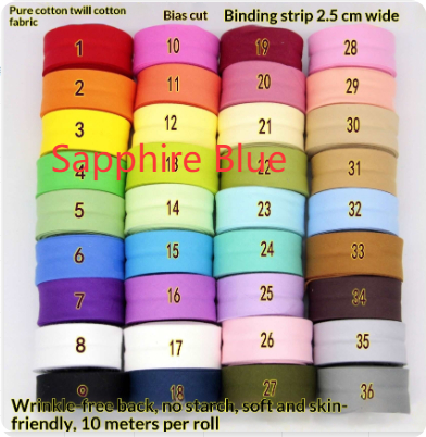25 Cm Hand-woven Twill Binding Strip For Bed Sheets