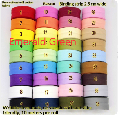 25 Cm Hand-woven Twill Binding Strip For Bed Sheets