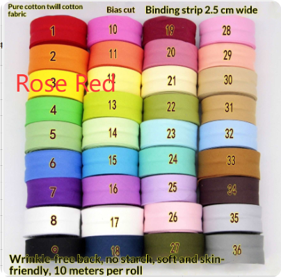 25 Cm Hand-woven Twill Binding Strip For Bed Sheets