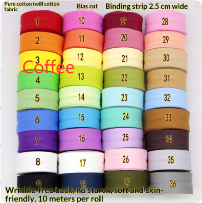 25 Cm Hand-woven Twill Binding Strip For Bed Sheets