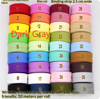 25 Cm Hand-woven Twill Binding Strip For Bed Sheets
