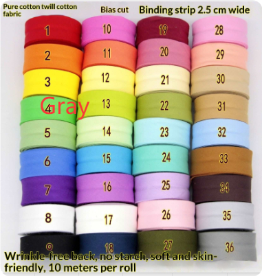 25 Cm Hand-woven Twill Binding Strip For Bed Sheets