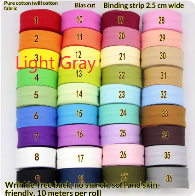 25 Cm Hand-woven Twill Binding Strip For Bed Sheets