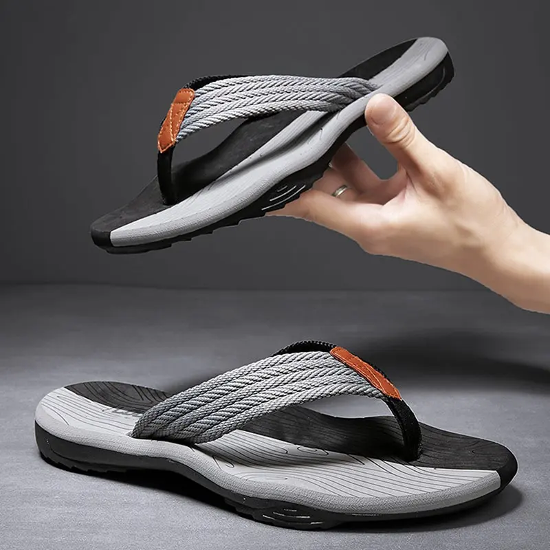 Casual Flip-Flops Mens Sandals Outdoor Non-Slip Beach