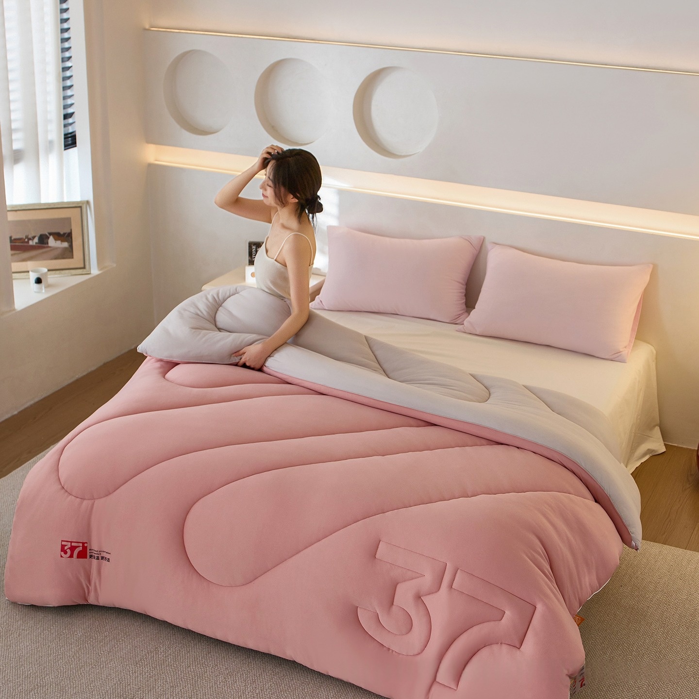 Thickened Warm-keeping Duvet Insert With Temperature Control