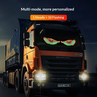 Dynamic Car Light Sticker LED Display