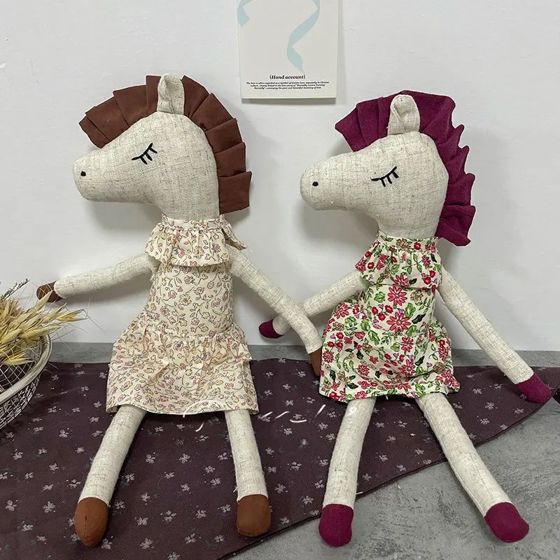 Korean-style Handmade Cotton-linen Doll Dress