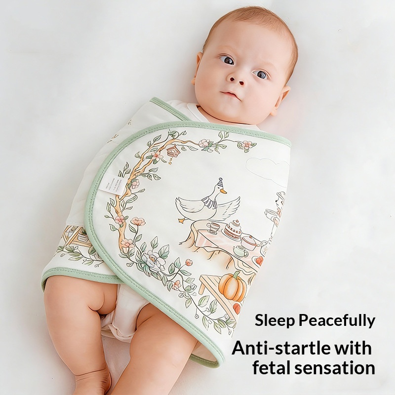 Baby Swaddle Blanket Class A Cotton Wrap For Newborns