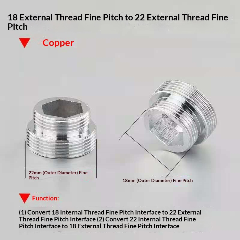 Faucet Adapter For Replacing The Filter Water Purifier Connector