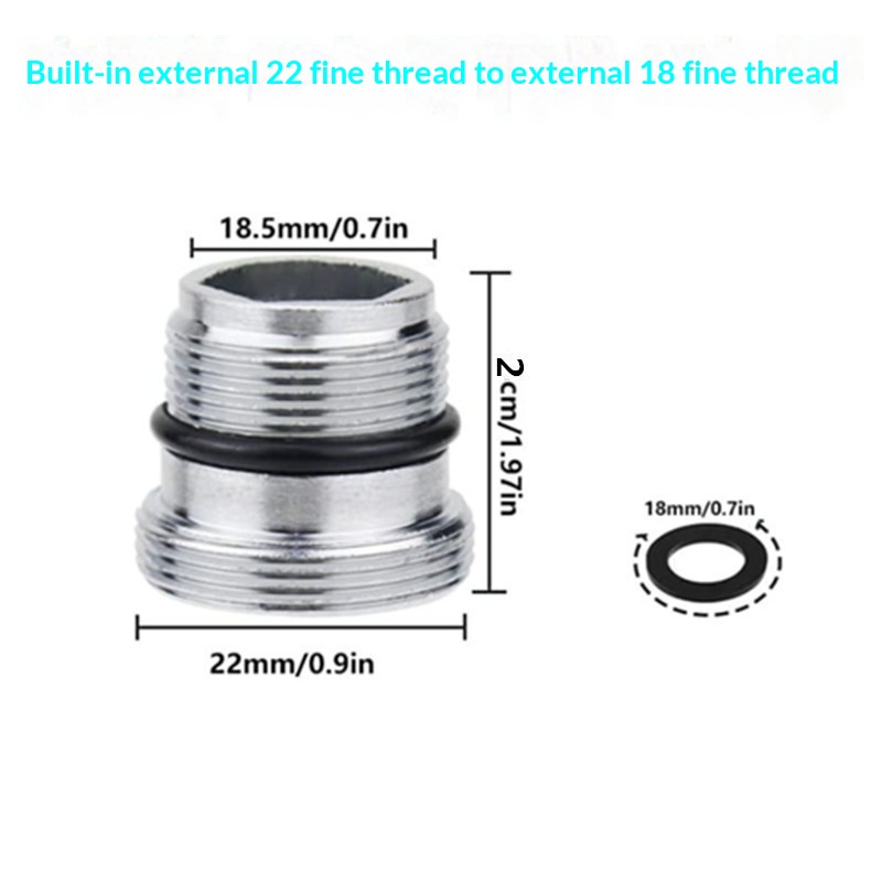 Faucet Adapter For Replacing The Filter Water Purifier Connector