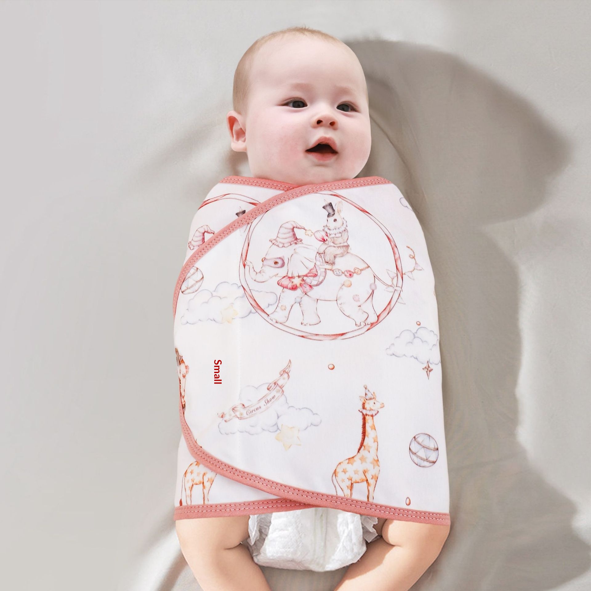 Baby Swaddle Blanket Class A Cotton Wrap For Newborns