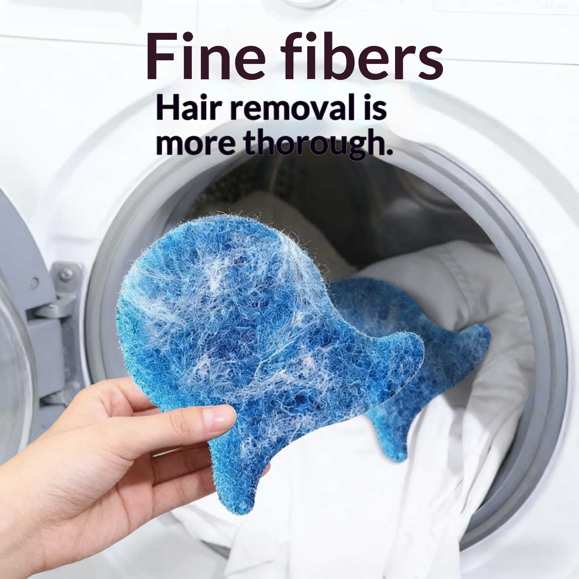Fish-shaped Sticky Roller Lint Remover With Cotton Sheets