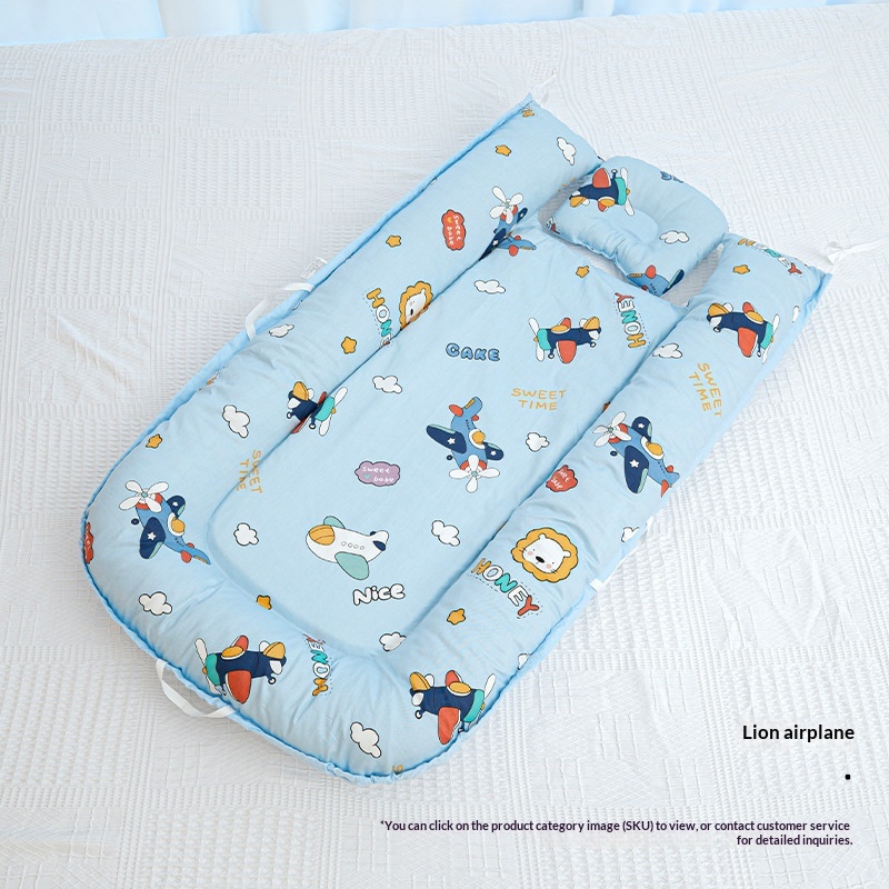 Bed-in-a-bed Newborn Wake-up Helper Bionic Cartoon Design