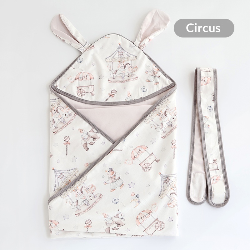 Newborn Swaddle Blanket Knitted Cotton Baby Wrap