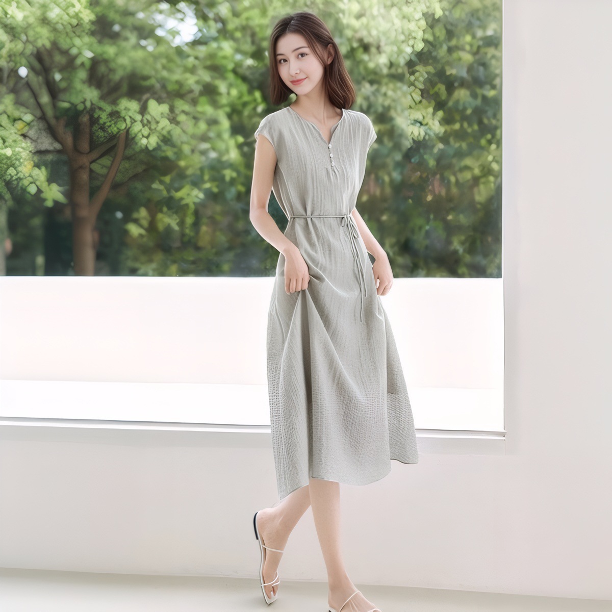 Fashionable And Casual Versatile Dress For Women