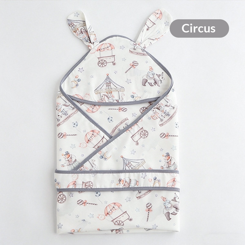 Baby Swaddle Blanket Summer Thin Breathable Bamboo Cotton