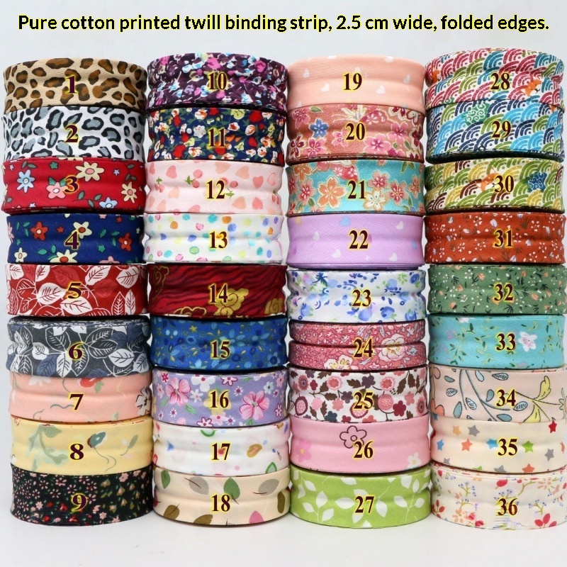 Fabric Handcrafted Twill Binding Strip For Cushions And Bed Sheets