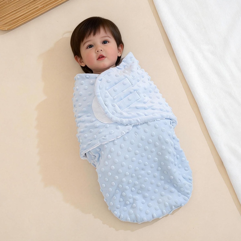 Baby Swaddle Blanket Outdoor Hoodless Padded Sleeping Bag
