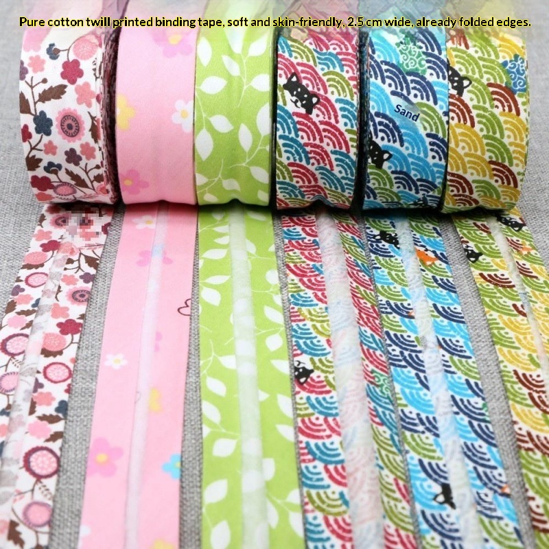 Fabric Handcrafted Twill Binding Strip For Cushions And Bed Sheets