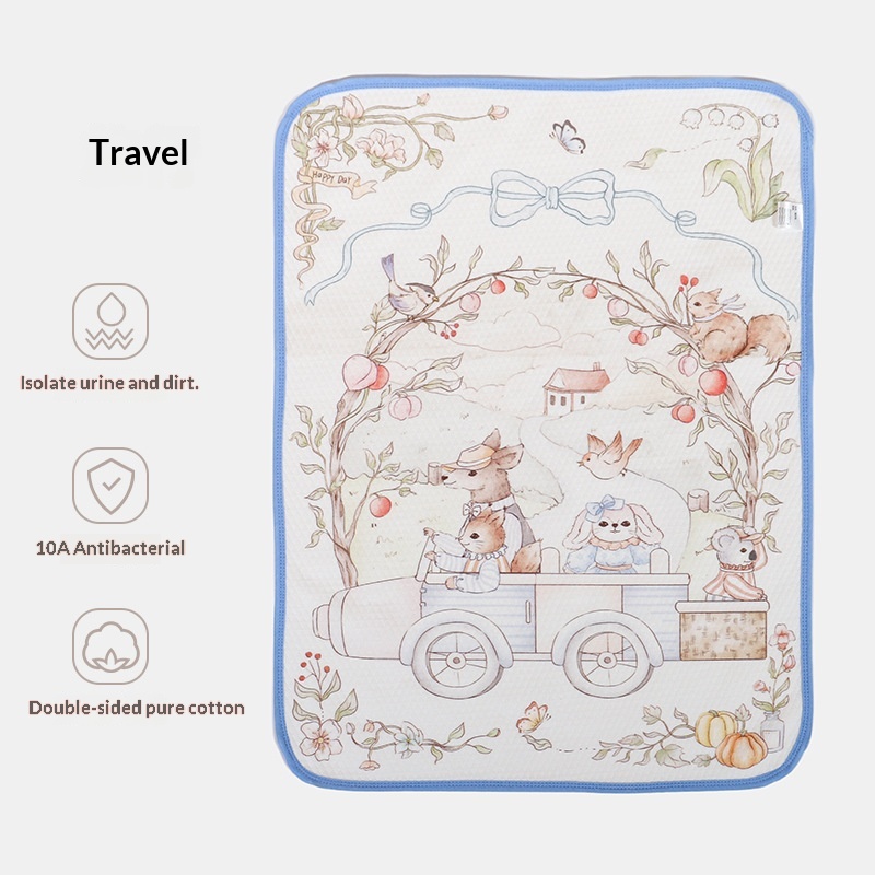 Baby Urine-proof Mattress Pad Waterproof Pure Cotton Machine-washable