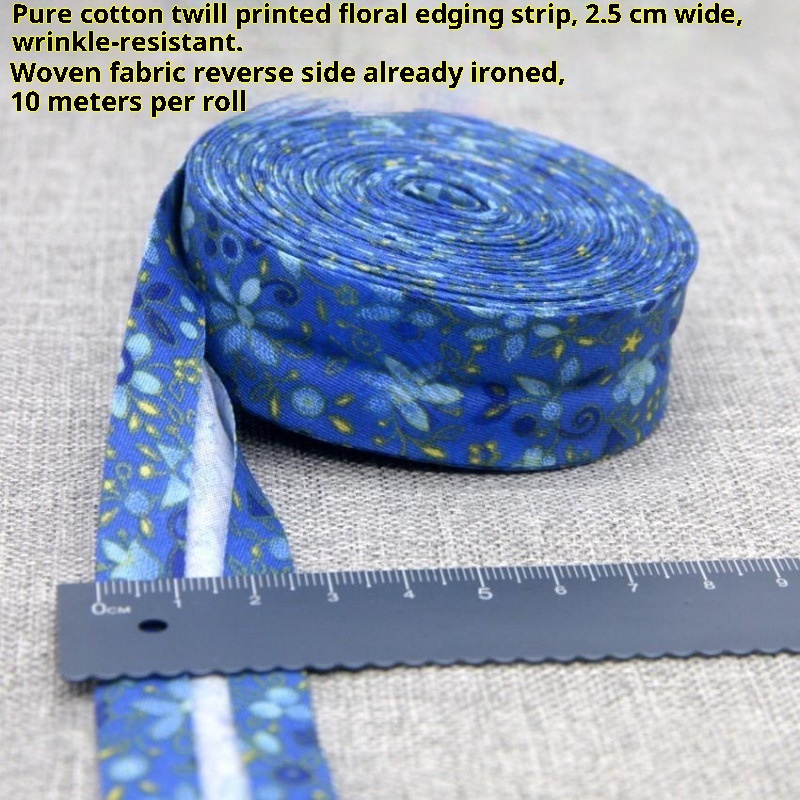 Fabric Handcrafted Twill Binding Strip For Cushions And Bed Sheets