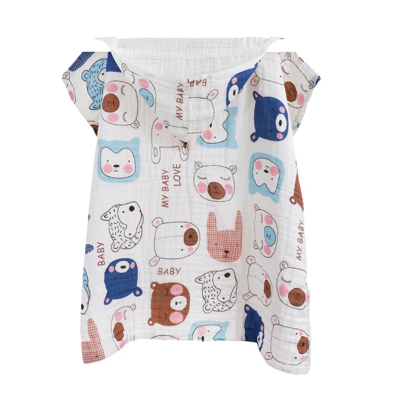 Baby Swaddle Blanket Newborn Bath Towel Gauze Wrap