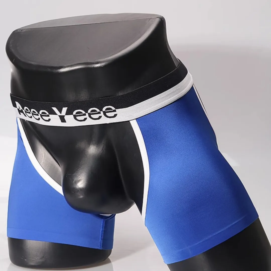 Men's Comfortable Breathable Open-Crotch Boxer Briefs