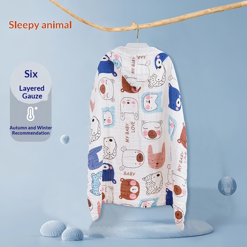 Baby Swaddle Blanket Newborn Bath Towel Gauze Wrap