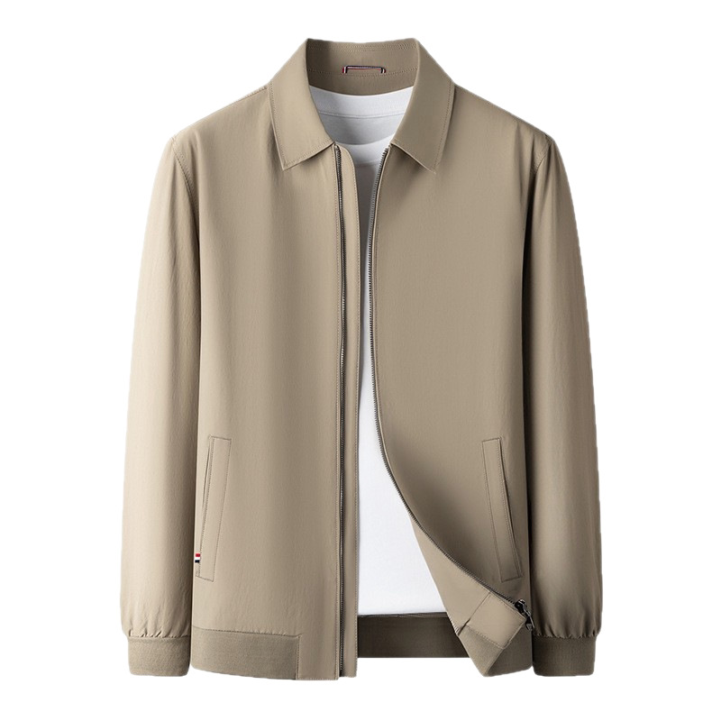 Wrinkle-Resistant Men’s Business Casual Jacket with Pockets Wrinkle-Resistant Men’s Business Casual Jacket with Pockets