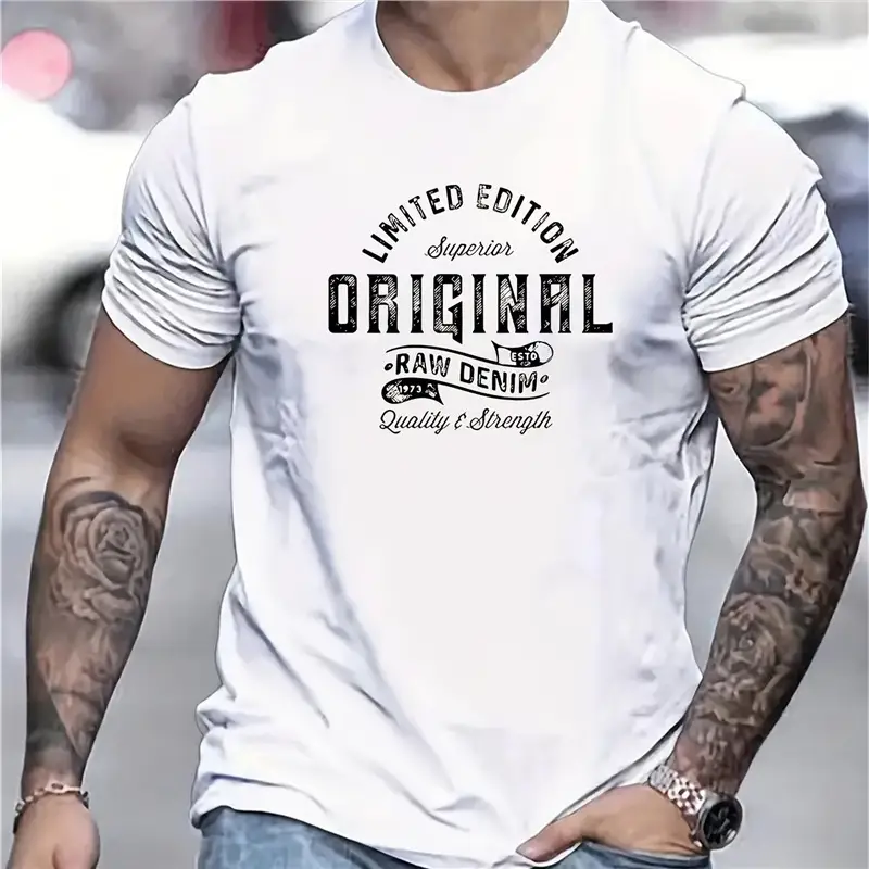 Summer Loose Short Sleeves T-shirt Men's And Women's Round Neck
