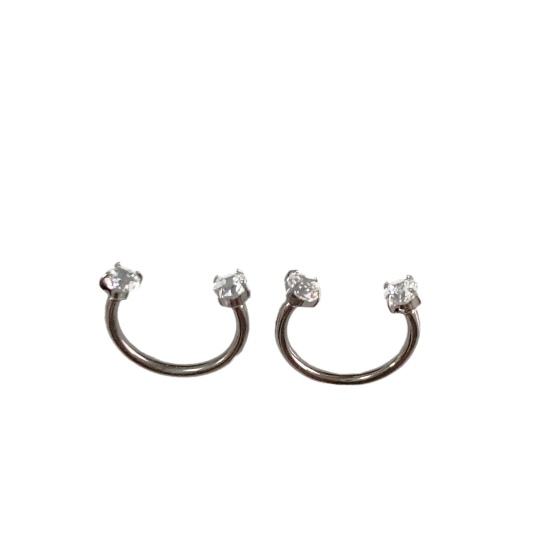 Titanium Nose Stud Packaging